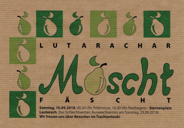 19. Moscht-Fäscht der Bürgermusik Lauterach